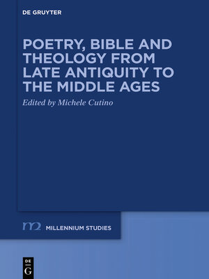 cover image of Poetry, Bible and Theology from Late Antiquity to the Middle Ages